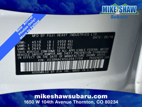 Used 2016 Subaru Legacy 2.5i Premium w/ Popular Package #2 image 16