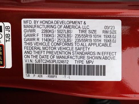 Certified 2023 Acura RDX w/ Technology Package AWD/4WD image 32