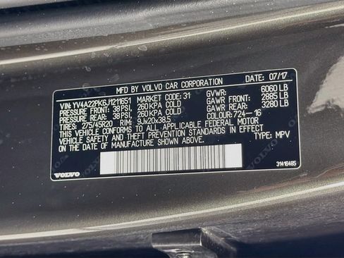 Used 2018 Volvo XC90 T6 Momentum w/ Convenience Package AWD/4WD image 37