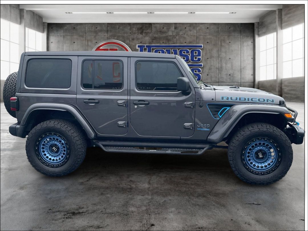 Used 2021 Jeep Wrangler Unlimited Rubicon 4xe w/ Steel Bumper Group AWD/4WD image 4