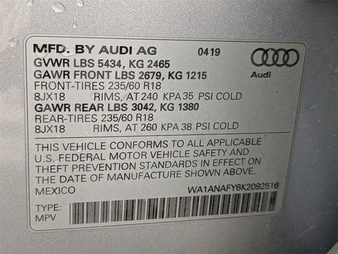 Used 2019 Audi Q5 2.0T Premium w/ Convenience Package image 36