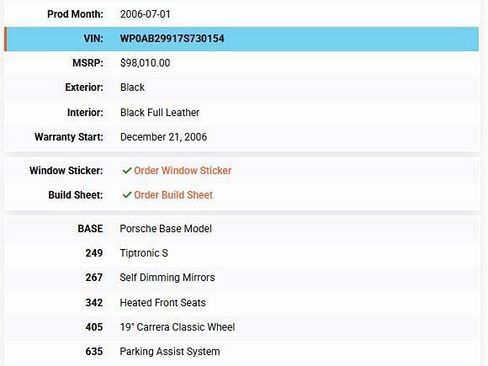 Used 2007 Porsche 911 Carrera S image 11