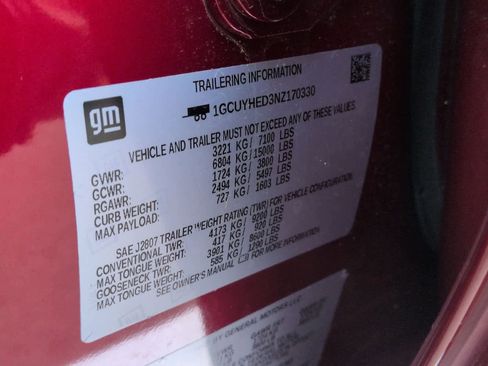 Used 2022 Chevrolet Silverado 1500 High Country image 40