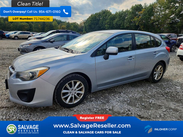 Used 2013 Subaru Impreza 2.0i Premium w/ All-Weather Pkg AWD/4WD image 1