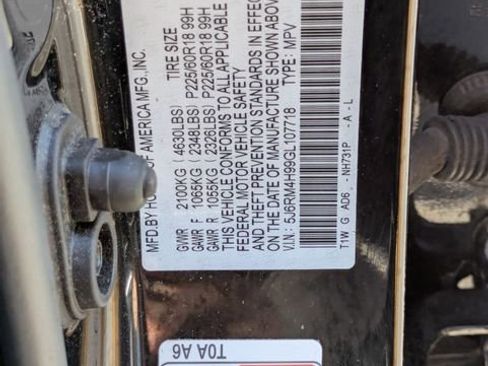 Used 2016 Honda CR-V Touring image 29