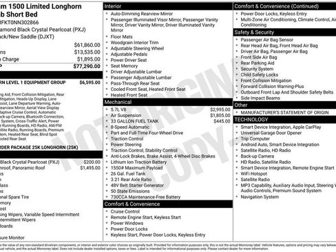 Used 2022 RAM 1500 Limited AWD/4WD image 38
