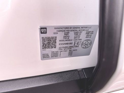 Used 2024 Cadillac Escalade ESV Sport Platinum w/ LPO, ONYX Package AWD/4WD image 35