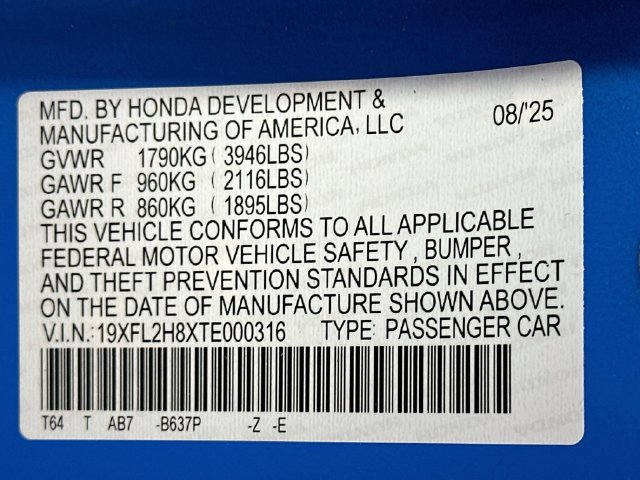 Certified 2026 Honda Civic Sport image 32