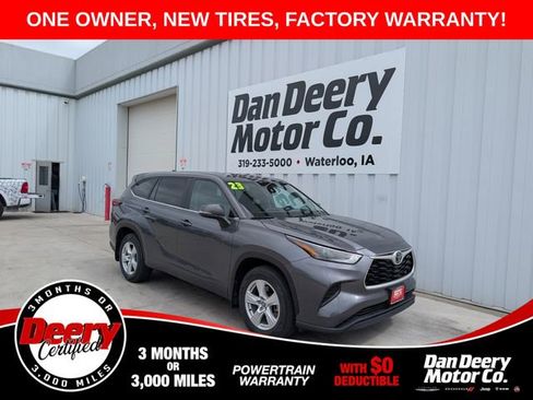 Used 2023 Toyota Highlander L AWD/4WD image 1