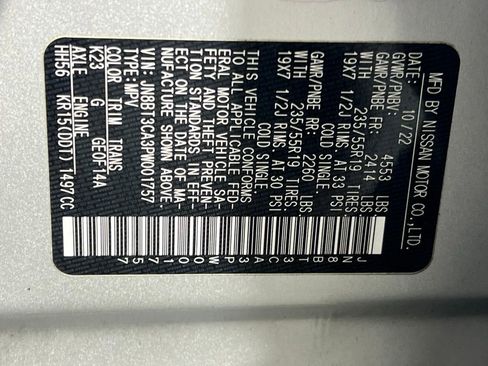 Used 2023 Nissan Rogue SL w/ SL Premium Package image 36