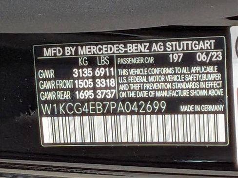 Certified 2023 Mercedes-Benz EQS 580 4MATIC Sedan image 25