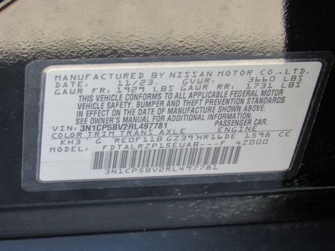 Used 2024 Nissan Kicks S FWD image 19