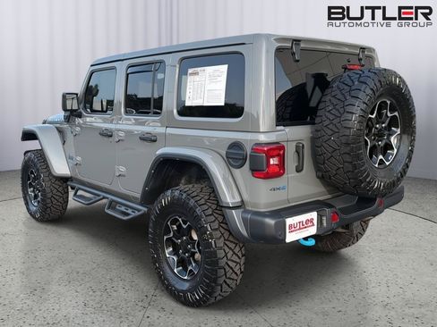 Used 2021 Jeep Wrangler Unlimited Rubicon 4xe w/ Steel Bumper Group AWD/4WD image 4