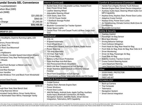 Used 2025 Hyundai Sonata SEL FWD image 36