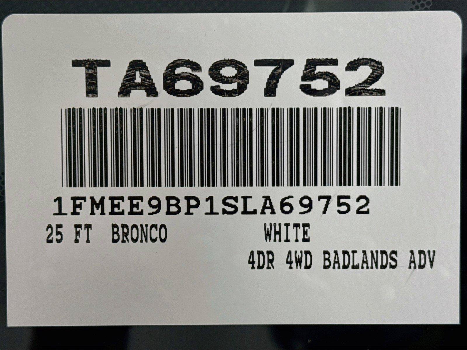Used 2025 Ford Bronco Badlands AWD/4WD image 42
