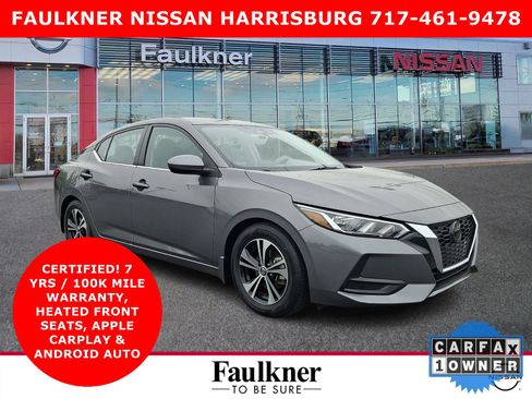 Certified 2023 Nissan Sentra SV w/ All-Weather Package FWD image 1