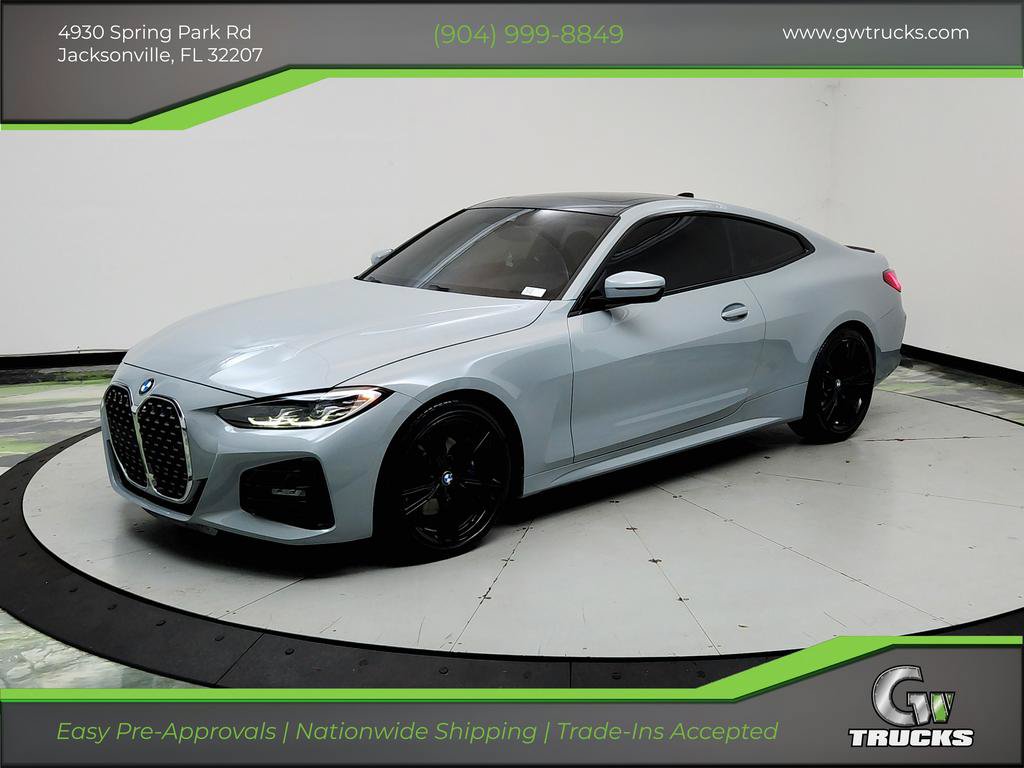Used 2022 BMW 430i Coupe w/ M Sport Package RWD image 1