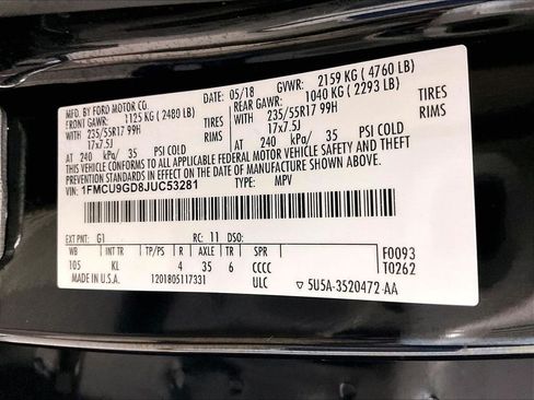 Used 2018 Ford Escape SE AWD/4WD image 37