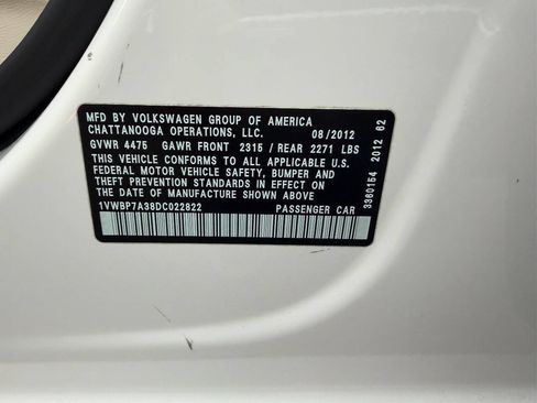 Used 2013 Volkswagen Passat 2.5 SE FWD image 17