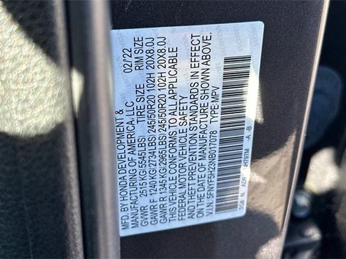 Certified 2022 Honda Pilot Special Edition image 32