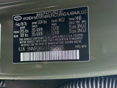 New 2026 Hyundai Santa Fe SEL w/ Tow & Go Package FWD image 26