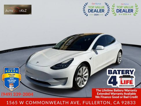 Used 2020 Tesla Model 3 Standard Range Plus RWD image 1