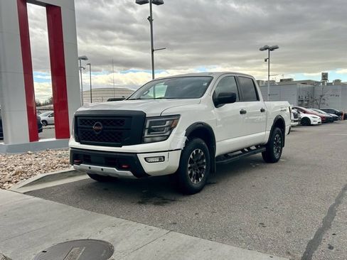 Used 2021 Nissan Titan PRO-4X w/ Off Road Protection Package image 2