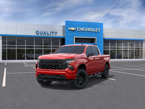 New 2026 Chevrolet Silverado 1500 Custom w/ Turbomax Blackout Package RWD image 32