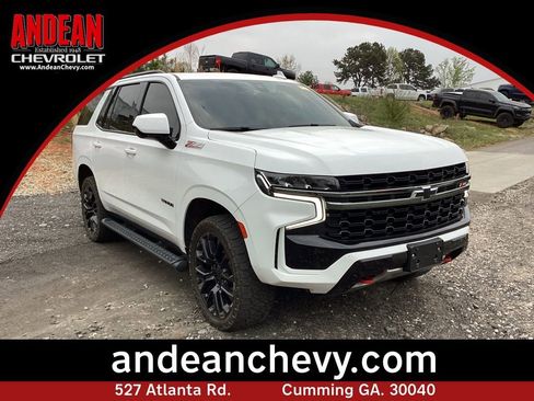 Used 2021 Chevrolet Tahoe Z71 w/ Rear Media and Nav Package image 1