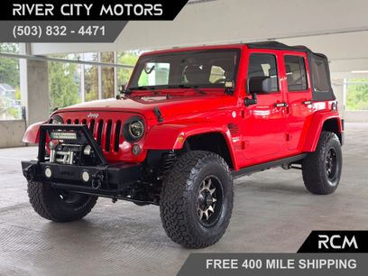 Used 2014 Jeep Wrangler Unlimited Sahara w/ Katzin Premium Leather Group