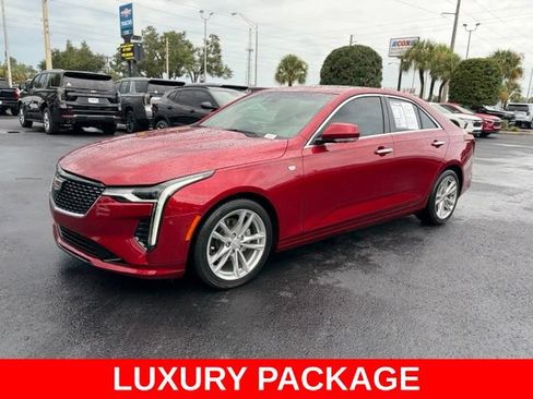 Used 2023 Cadillac CT4 Luxury w/ Sun And Sound Package RWD image 3