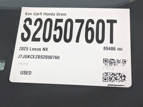 Used 2025 Lexus NX 350h AWD w/ Premium Package image 35