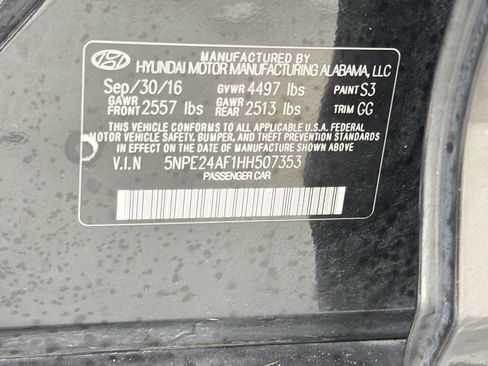 Used 2017 Hyundai Sonata SE FWD image 11