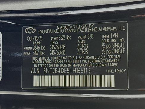 New 2026 Hyundai Santa Cruz SEL FWD image 30