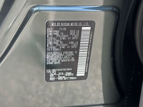 New 2026 Nissan Armada Platinum Reserve image 42