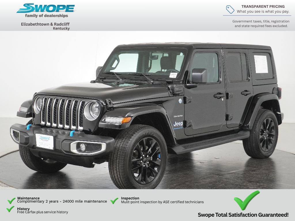 Used 2023 Jeep Wrangler Unlimited Sahara w/ Cold Weather Group AWD/4WD image 8