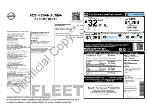 Used 2020 Nissan Altima 2.5 S FWD image 2