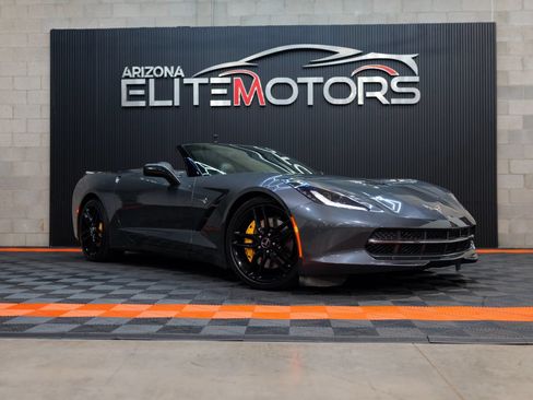 Used 2014 Chevrolet Corvette Stingray Convertible w/ 3LT Preferred Equipment Group RWD image 4