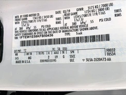 Certified 2019 Ford F150 XLT w/ Equipment Group 301A Mid image 32