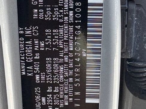 Used 2026 Kia Sorento S FWD image 44