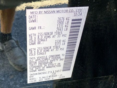 Used 2025 Nissan Pathfinder SV image 29