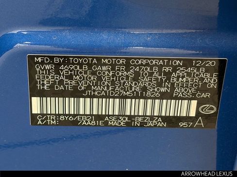 Used 2021 Lexus IS 300 w/ Comfort Package RWD image 35