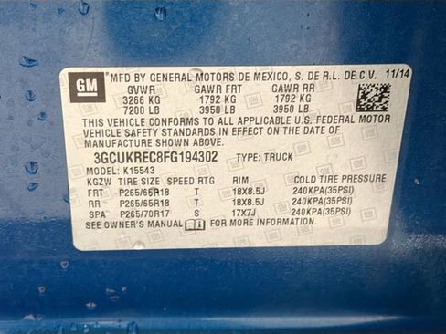 Certified 2015 Chevrolet Silverado 1500 LT w/ All Star Edition image 25