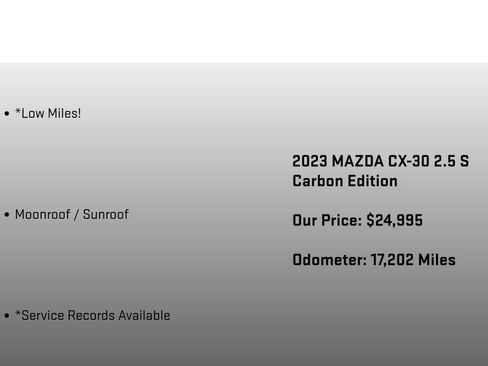 Used 2023 MAZDA CX-30 AWD 2.5 S w/ Preferred Package image 12