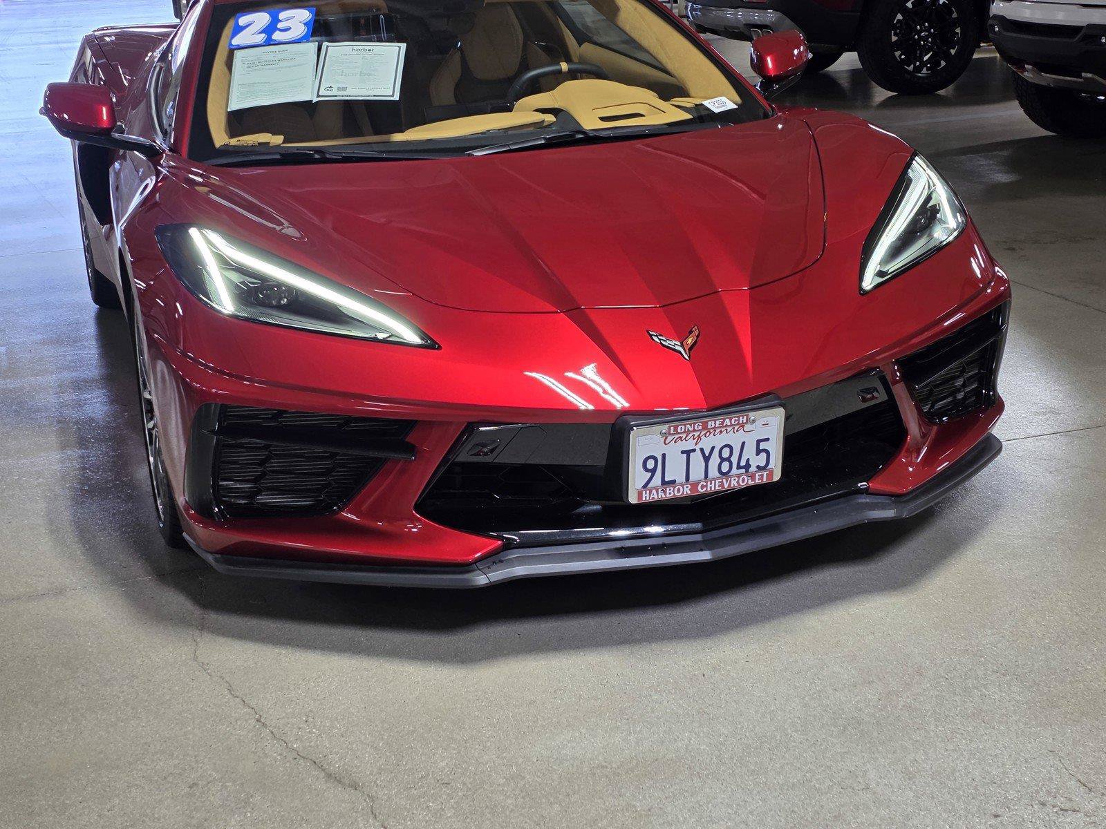 Used 2023 Chevrolet Corvette Stingray Premium Cpe w/ Z51 Performance Package RWD image 9