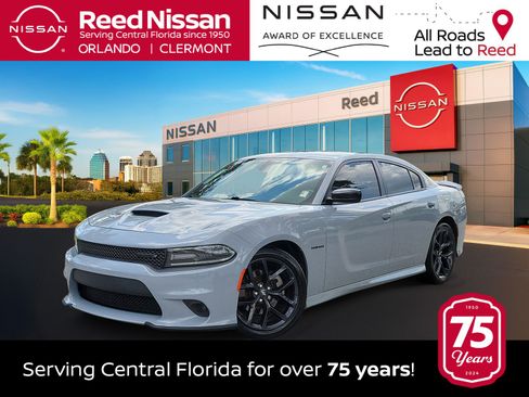 Used 2021 Dodge Charger R/T w/ Blacktop Package RWD image 1
