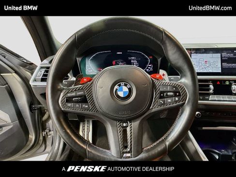 Used 2022 BMW M3 Competition w/ M Carbon Exterior Package RWD image 13