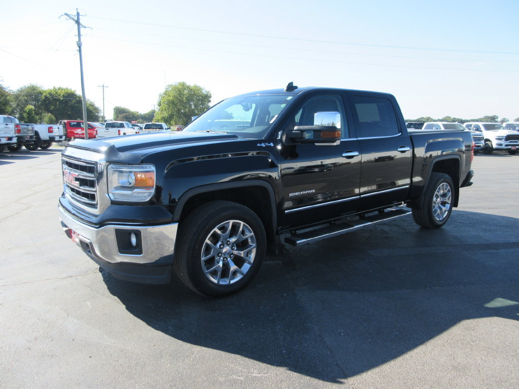 Used 2015 GMC Sierra 1500 SLT w/ SLT Crew Cab Value Package AWD/4WD image 11