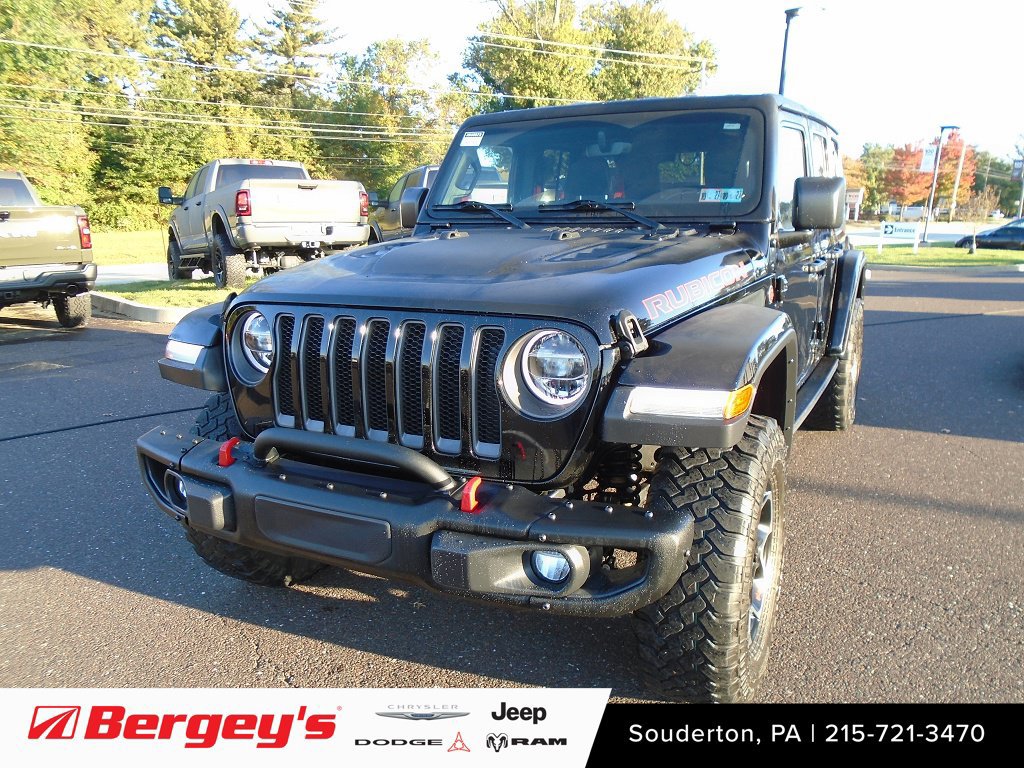 Used 2020 Jeep Wrangler Unlimited Rubicon w/ Quick Order Package 28Y Recon AWD/4WD image 1