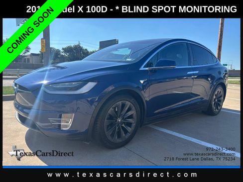 Used 2018 Tesla Model X 100D AWD/4WD image 2